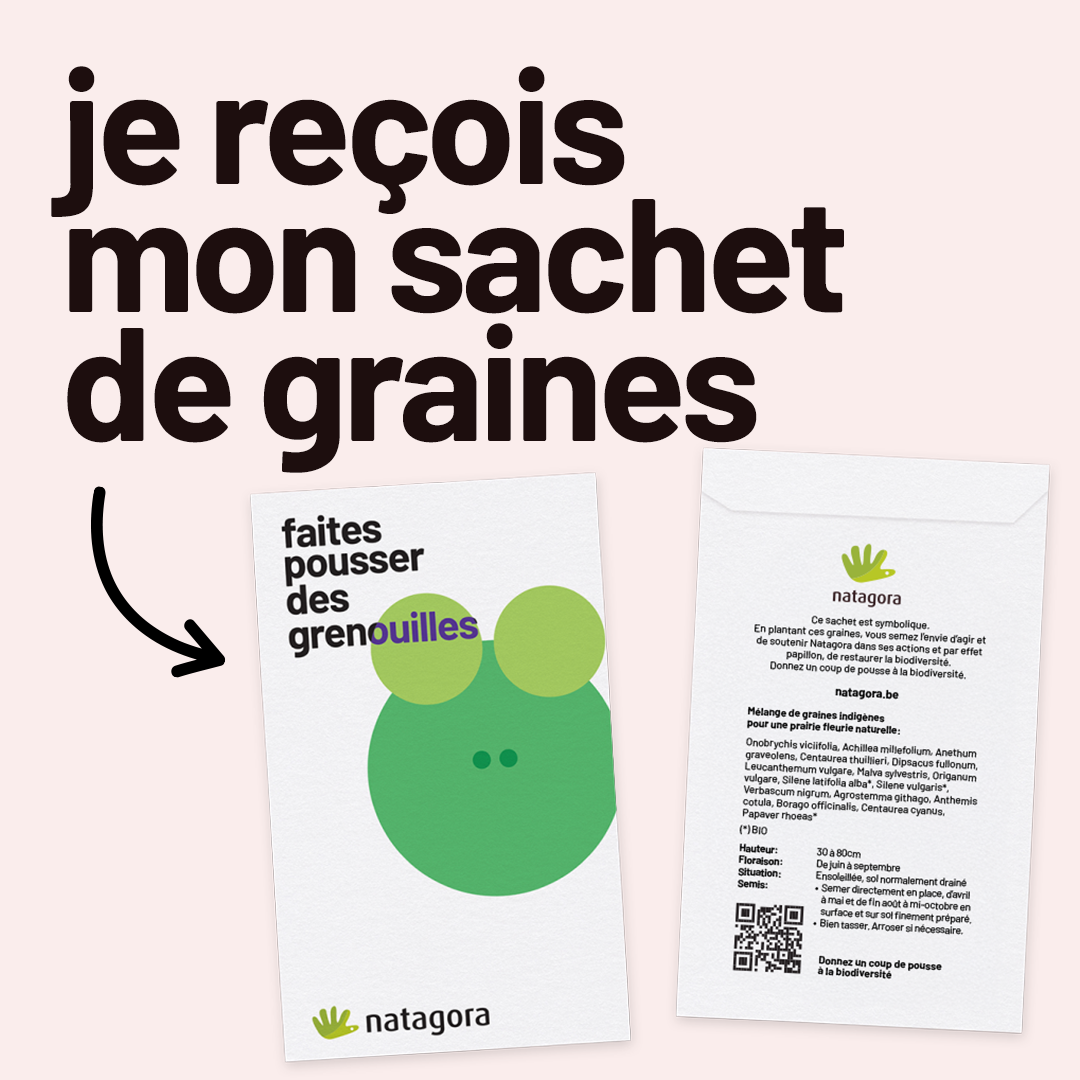 Je reçois mon sachet de graines