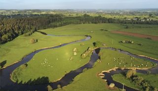 vue aérienne réserve naturelle