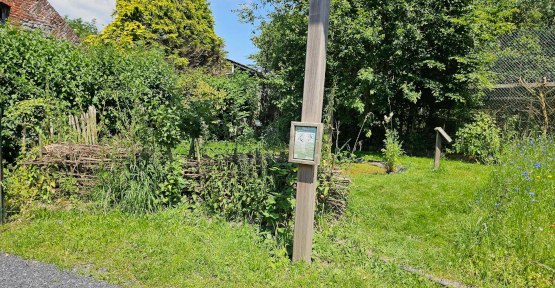 Jardin témoin du parc naturel