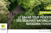 Inauguration du Grand tour pédestre des réserves de Famenne