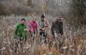 Chantier nature de ratissage au Baquet