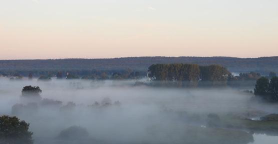 Brume matinale sur la vallée de la Semois 
