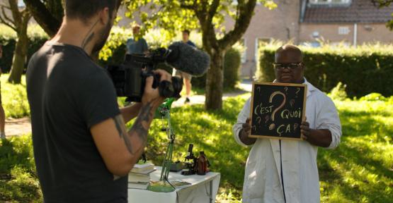 Tournage des vidéos "C'est quoi ça"