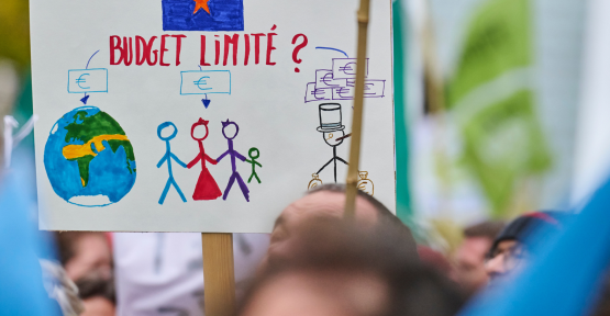 Budget manif climat