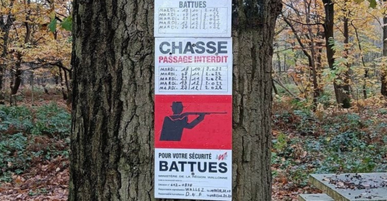 Panneau chasse
