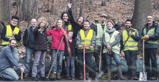 volontaires en action