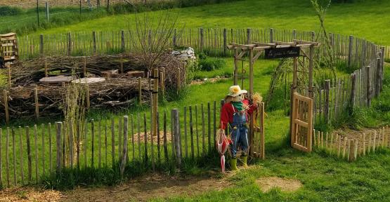 Aménagement Ose le vert dans une école.
