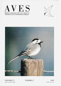 Couverture du bulletin Aves n°27/2