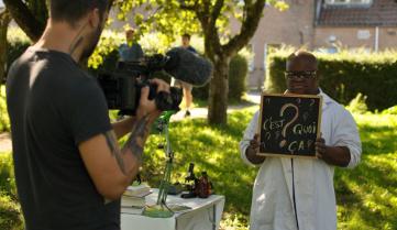 Tournage des vidéos "C'est quoi ça"